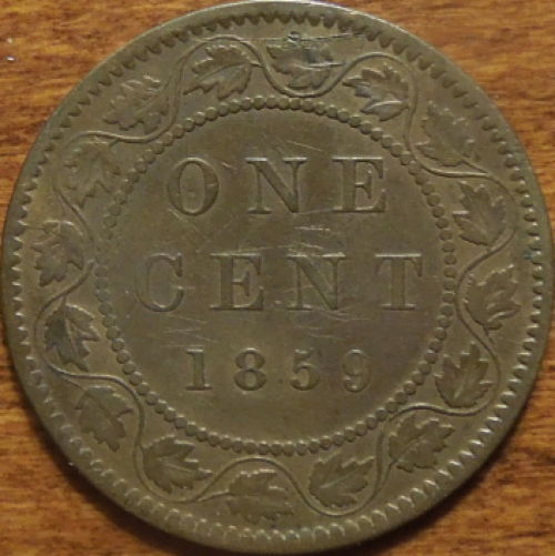 1859-Canadian-Penny
